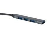 USB-хаб «Link» с коннектором 2-в-1 USB-C и USB-A, 2.0/3.0 — фото 2