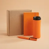 Набор подарочный OFFICEKIT: термос, ежедневник, ручка, стружка — фото 1
