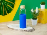 Стеклянная бутылка для воды в силиконовом чехле «Refine» — фото 53
