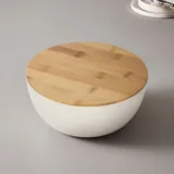 Салатник из натуральных волокон с бамбуковой крышкой «Bowl» — фото 2