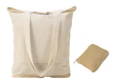 Складная сумка Jute из хлопка и джута с карманом — фото 2