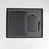 Набор подарочный BLISS: ежедневник, ручка и power bank в коробке с ложементом — фото 10