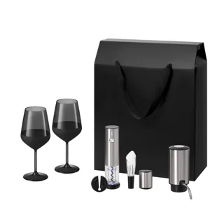 Подарочный набор Блэк Эдишн (Black Edition), Винтаро (Vintaro), Данте (Dante) (2 бокала + набор для вина + — фото 4