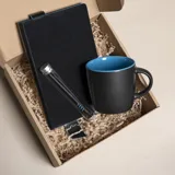 Набор подарочный DESKTOP: кружка, ежедневник, ручка, стружка, коробка — фото 3