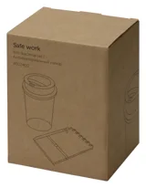 Антибактериальный набор с блокнотом и стаканом «Safe work» — фото 8