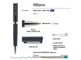 Ручка шариковая автоматическая BrunoVisconti® "MILANO" цвет корпуса — фото 7