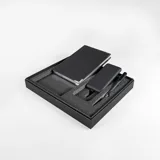 Набор подарочный KENNEDY: ежедневник, ручка и power bank в коробке с ложементом — фото 2