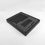 Набор подарочный MONTROSE: ежедневник, ручка и power bank в коробке с ложементом — фото 4