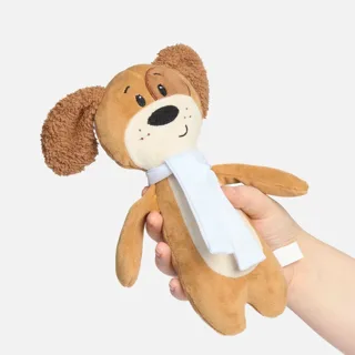 Мягкая игрушка Beastie Toys, собачка с шарфом — фото 2