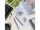 Набор из 12 чернографитовых карандашей «Sketch & Art» 2Н - 9В — фото 6