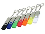 Флешка с поворотным механизмом, c дополнительным разъемом Micro USB — фото 12
