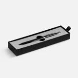 Ручка шариковая Letra Chrome в футляре — фото 1