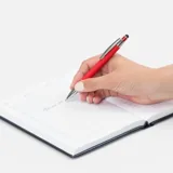 Ручка шариковая Sansen Soft Touch со стилусом — фото 9
