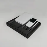Набор подарочный POINT: ежедневник, ручка и power bank в коробке с ложементом — фото 4