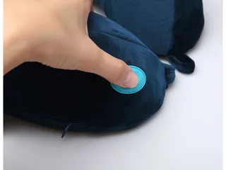 Подушка для путешествий со встроенным массажером «Massage Tranquility Pillow» — фото 4