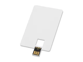 USB 2.0-флешка на 16 Гб «Card» в виде пластиковой карты — фото 2