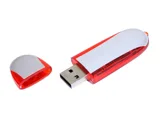 USB 3.0- флешка промо на 32 Гб овальной формы — фото 10