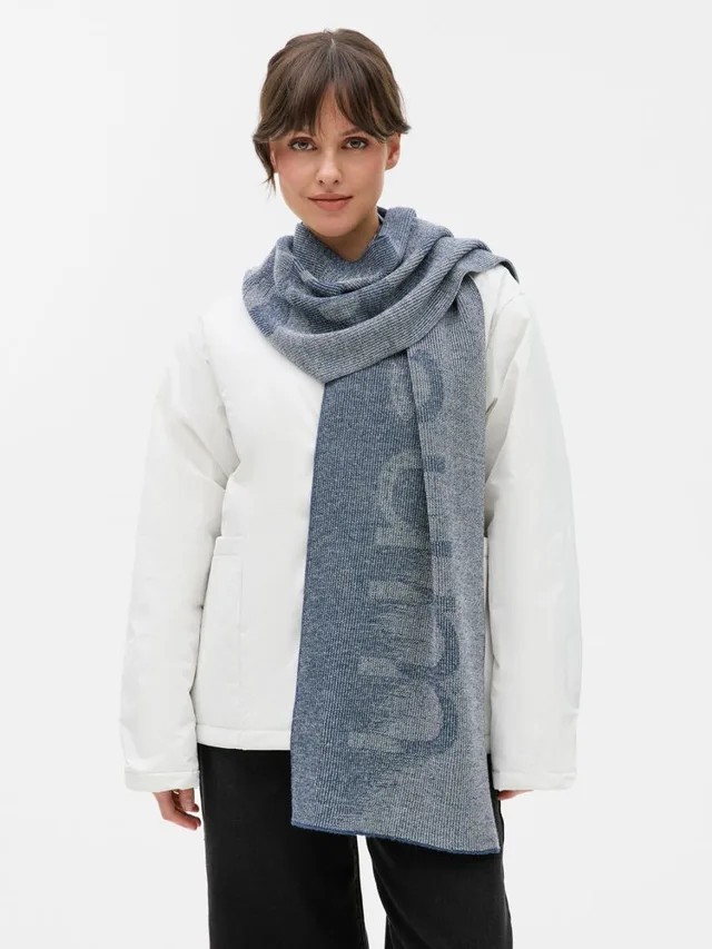 Шарф Denim полушерсть, XL