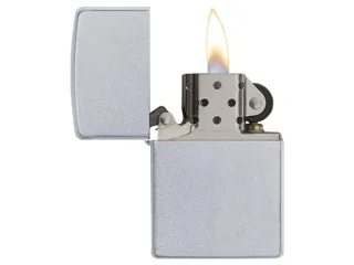 Зажигалка ZIPPO Classic с покрытием Satin ChromeTM — фото 3