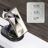 Беспроводная зарядная станция 3 в 1 MagSafe QI2 NEO Galaxy — фото 3