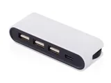 USB-хаб «Hubix» с коннектором 2-в-1 USB-C и USB-A, 2.0 — фото 1
