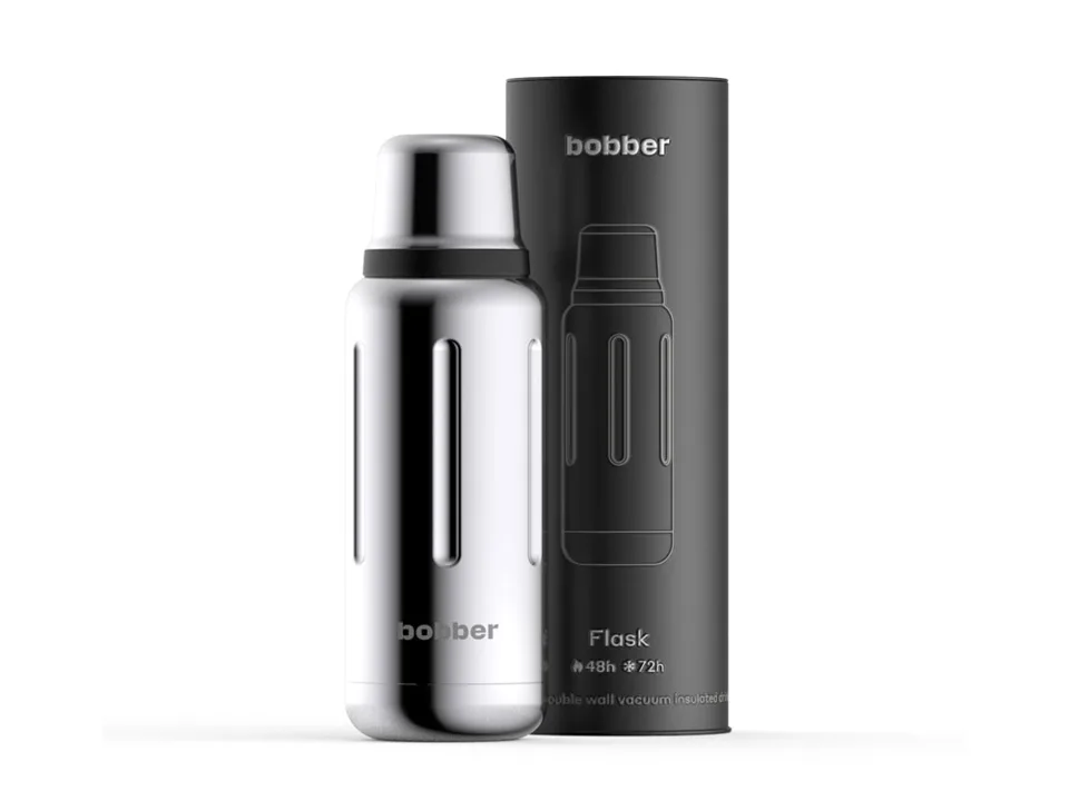 Термос для напитков, вакуумный, бытовой, тм "bobber". Объем