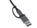 USB-хаб «Link» с коннектором 2-в-1 USB-C и USB-A, 2.0/3.0 — фото 4
