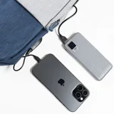 Набор подарочный POWER BEAM: рюкзак c USB портом и power bank — фото 2