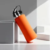 Бутылка для воды "Bottle C1", сталь, soft touch, 600 мл — фото 14