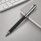 Ручка шариковая «Venera» из переработанной стали и переработанной кожи — фото 2