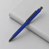 Металлическая шариковая ручка «Ellipse gum» soft touch с зеркальной гравировкой — фото 6