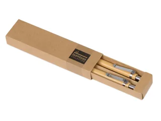 Набор «Bamboo»: шариковая ручка и механический карандаш — фото 4