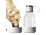 Бутылка для воды 2-в-1 «Dog Bowl Bottle» со съемной миской для питомцев, 1500 мл — фото 11