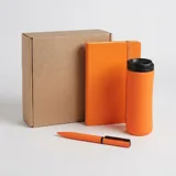 Набор подарочный OFFICEKIT: термос, ежедневник, ручка, стружка — фото 2
