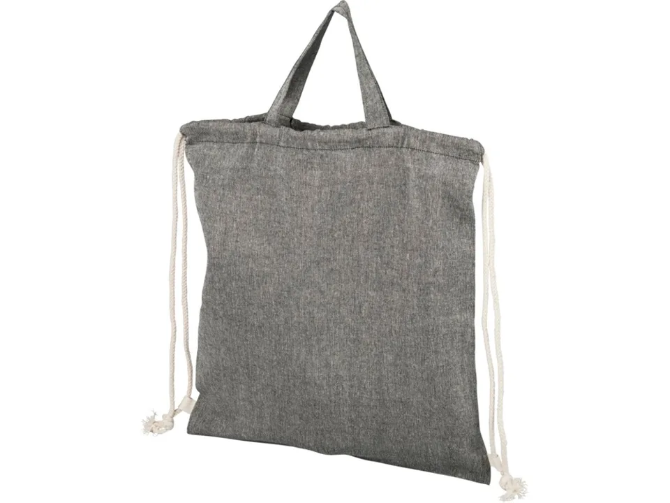 Сумка-рюкзак «Pheebs» из переработанного хлопка, 150 г/м2