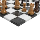 Шахматы ручной работы TABIA из акрилового камня/дерево Бук — фото 20