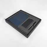 Набор подарочный RIFF: ежедневник, ручка и power bank в коробке с ложементом — фото 2