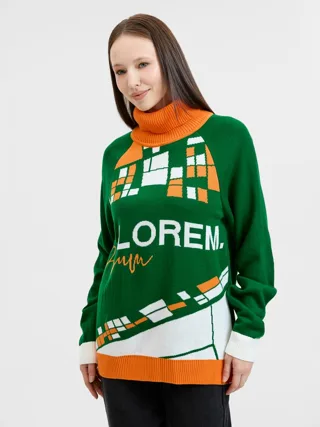 Джемпер на заказ Tricksy Net Reglan — фото 1