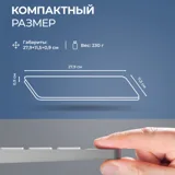 Беспроводная клавиатура Air Keyboard для MAC, Windows, 500 мАч, алюминий — фото 8