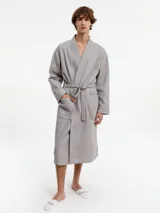 Халат вафельный Kimono — фото 7