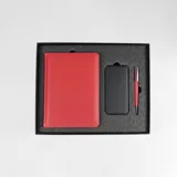 Набор подарочный BLISS: ежедневник, ручка и power bank в коробке с ложементом — фото 8
