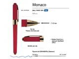 Ручка пластиковая шариковая «Monaco», 0,5мм, синие чернила — фото 12
