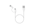 Кабель «Mi 2-in-1 USB Cable Micro-USB to Type C», 30 см — фото 1