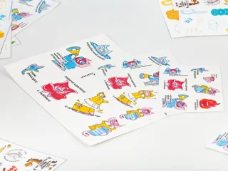Бумажные наклейки Sticker Pack на заказ — фото 4