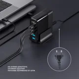 Зарядная станция 3xUSB Type-C, 2xUSB, PD, QC, 140Вт — фото 5