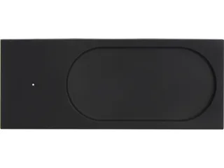 Беспроводное настольное зарядное устройство «Glide» с подсветкой, soft-touch — фото 3