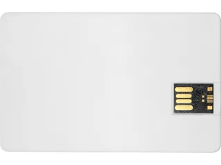 USB 2.0-флешка на 16 Гб «Card» в виде пластиковой карты — фото 4