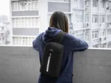 Сумка-слинг «Nomad» на одно плечо из водостойкого переработанного пластика — фото 15