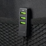 АЗУ 1 USB + 3 USB для пассажиров, QC 3.0, 7Аa — фото 3