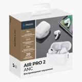Беспроводные наушники с микрофоном Air Pro 2 ANC, TWS, BT 5.3, 300 мАч, ANC, QI — фото 6